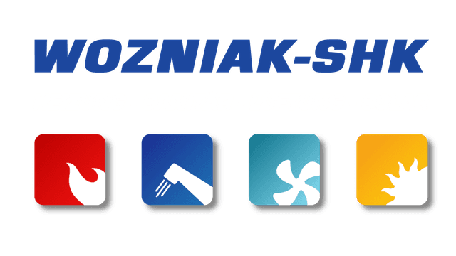 Wozniak-SHK Logo - Sanitär, Heizung, Klima